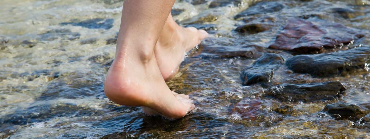  Stressbewältigung mit MBSR - durch kaltes Wasser gehen 